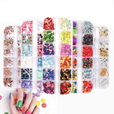 Nail Art Flakes Nail Rhinestones 3D-JAYDEN- Nail Supply American Gel Polish - Phuong Ni